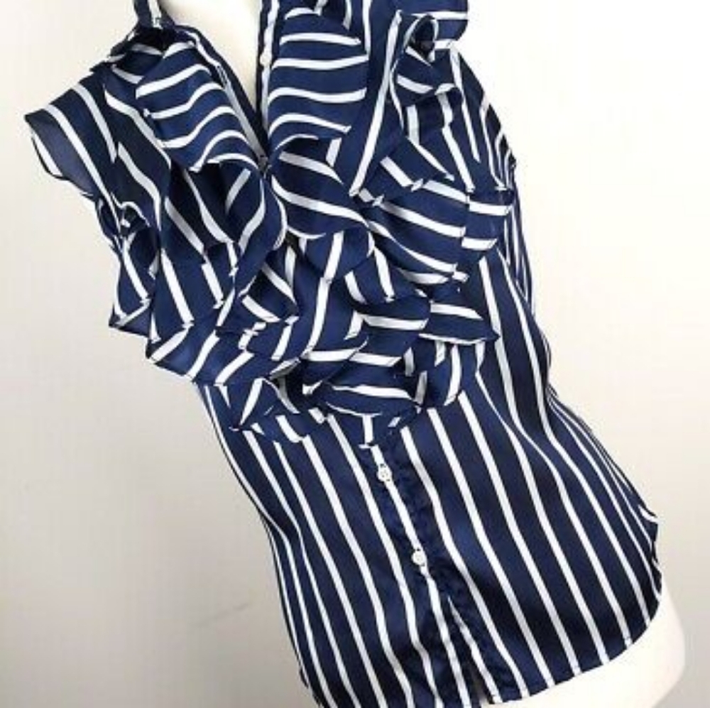 Lauren by Ralph Lauren Ruffle Top